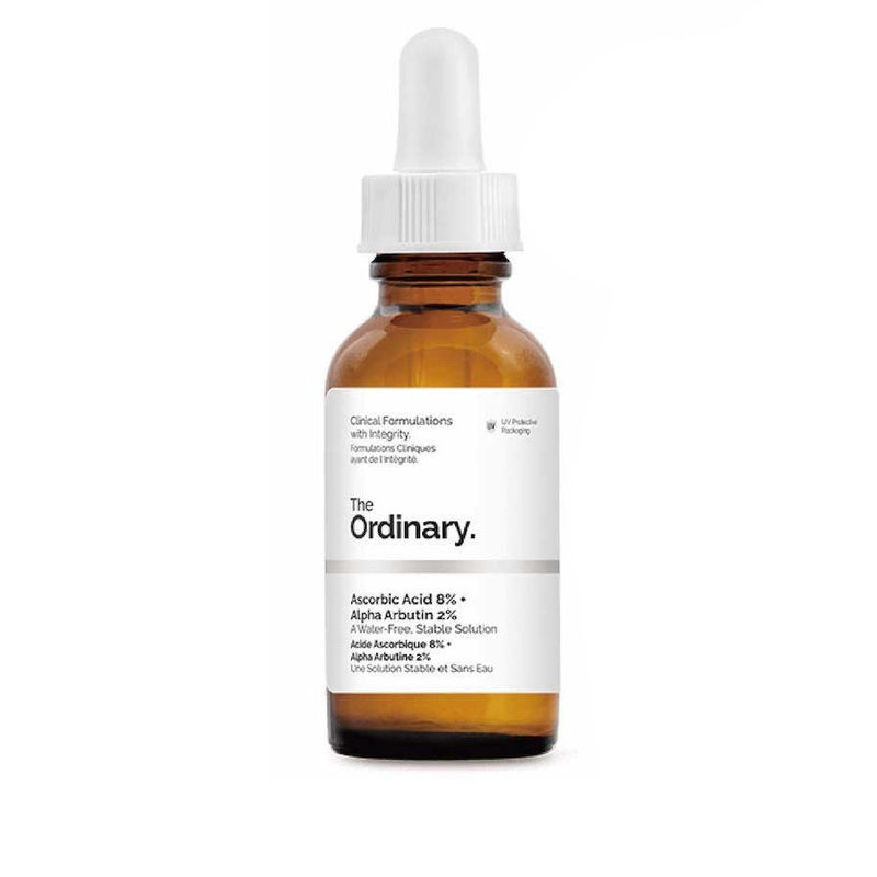 product911402-5 سرم روشن کننده پوست دی اوردینری مدل Ascorbic Acid 8% + Alpha Arbutin 2% حجم 30 میلی لیتر